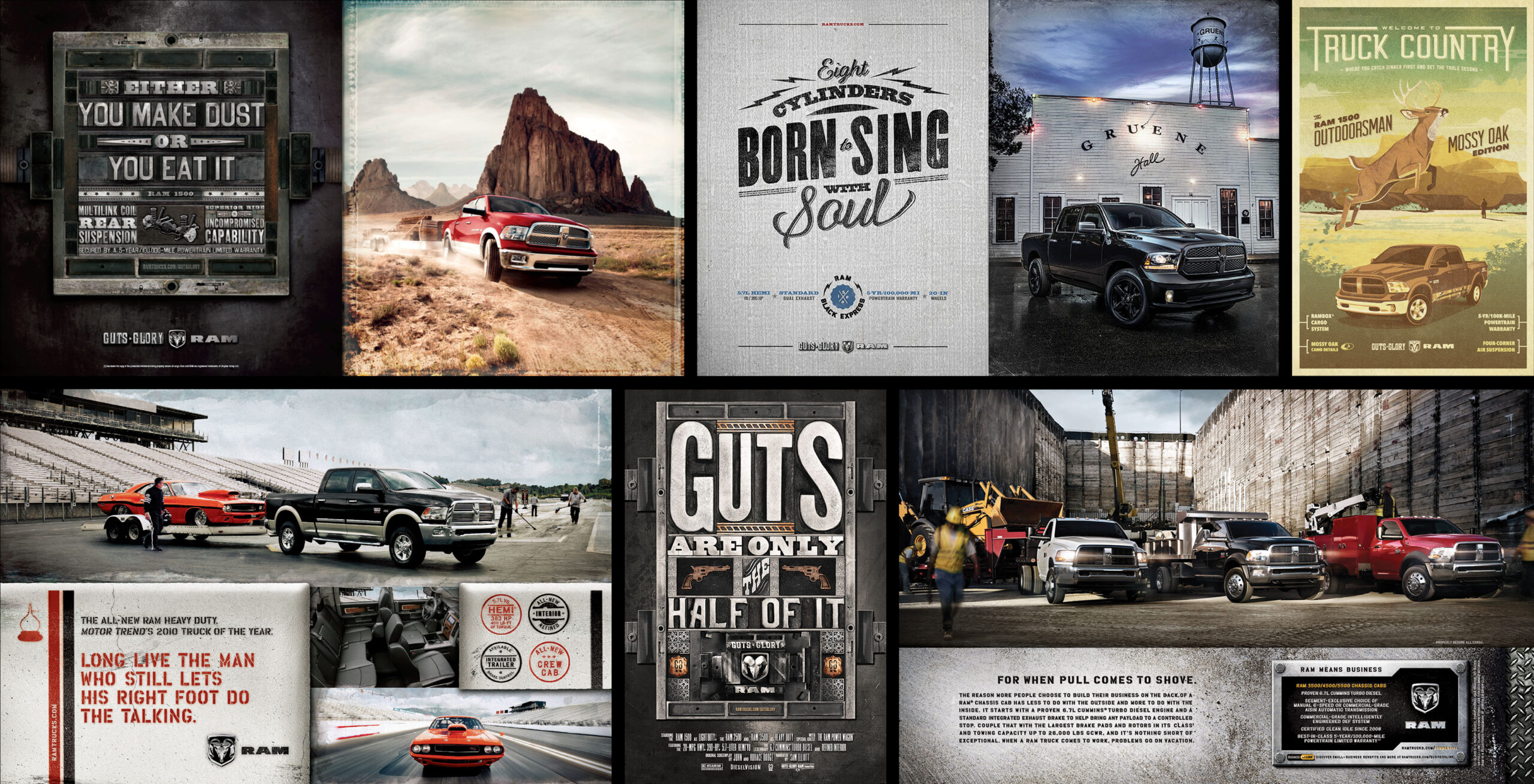 Ram Trucks print ads