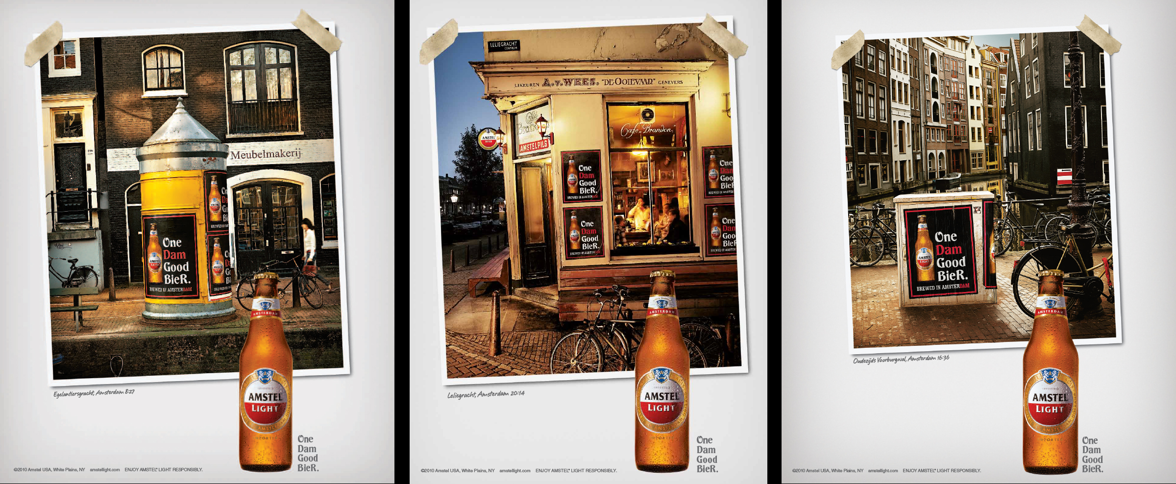 Amstel Light outdoor ads