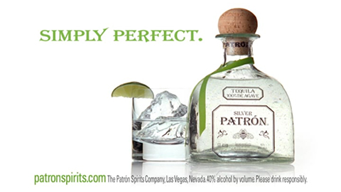Patrón bottle