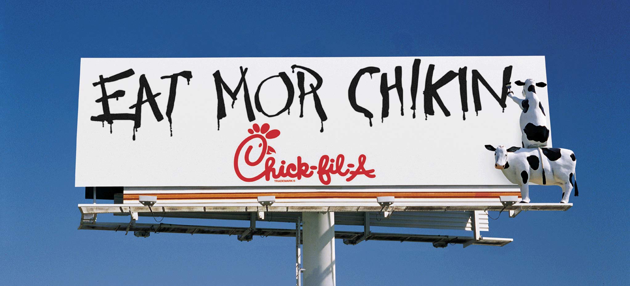 Eat Mor Chikin billboard