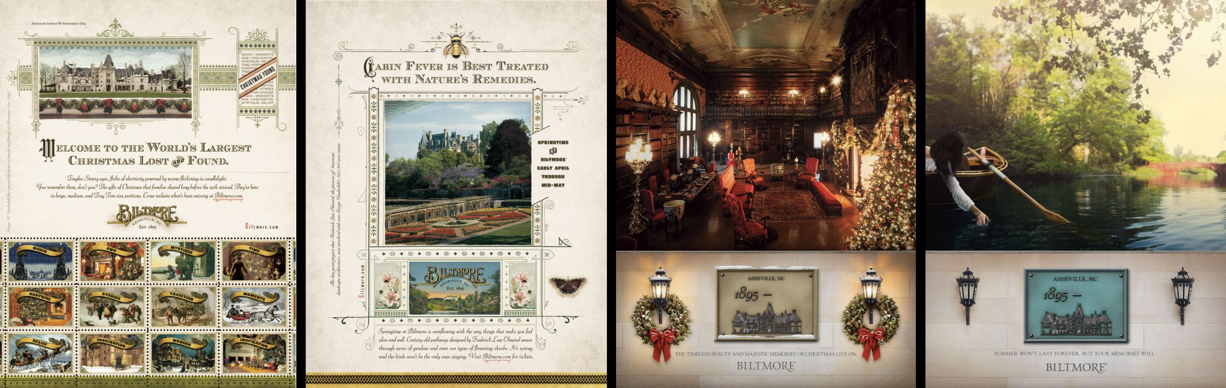 Examples of Biltmore print ads