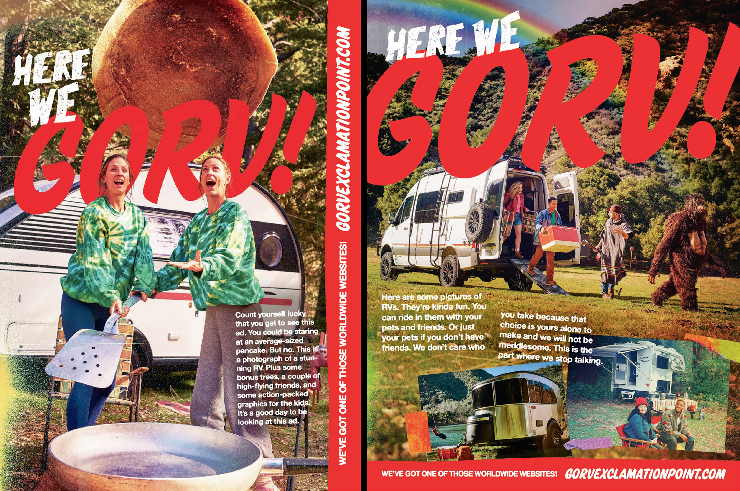 Here we GORV! posters