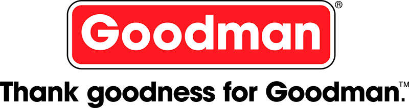 Thank goodness for Goodman logo