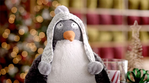 Stuffed penguin