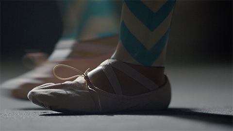 dancer's feet