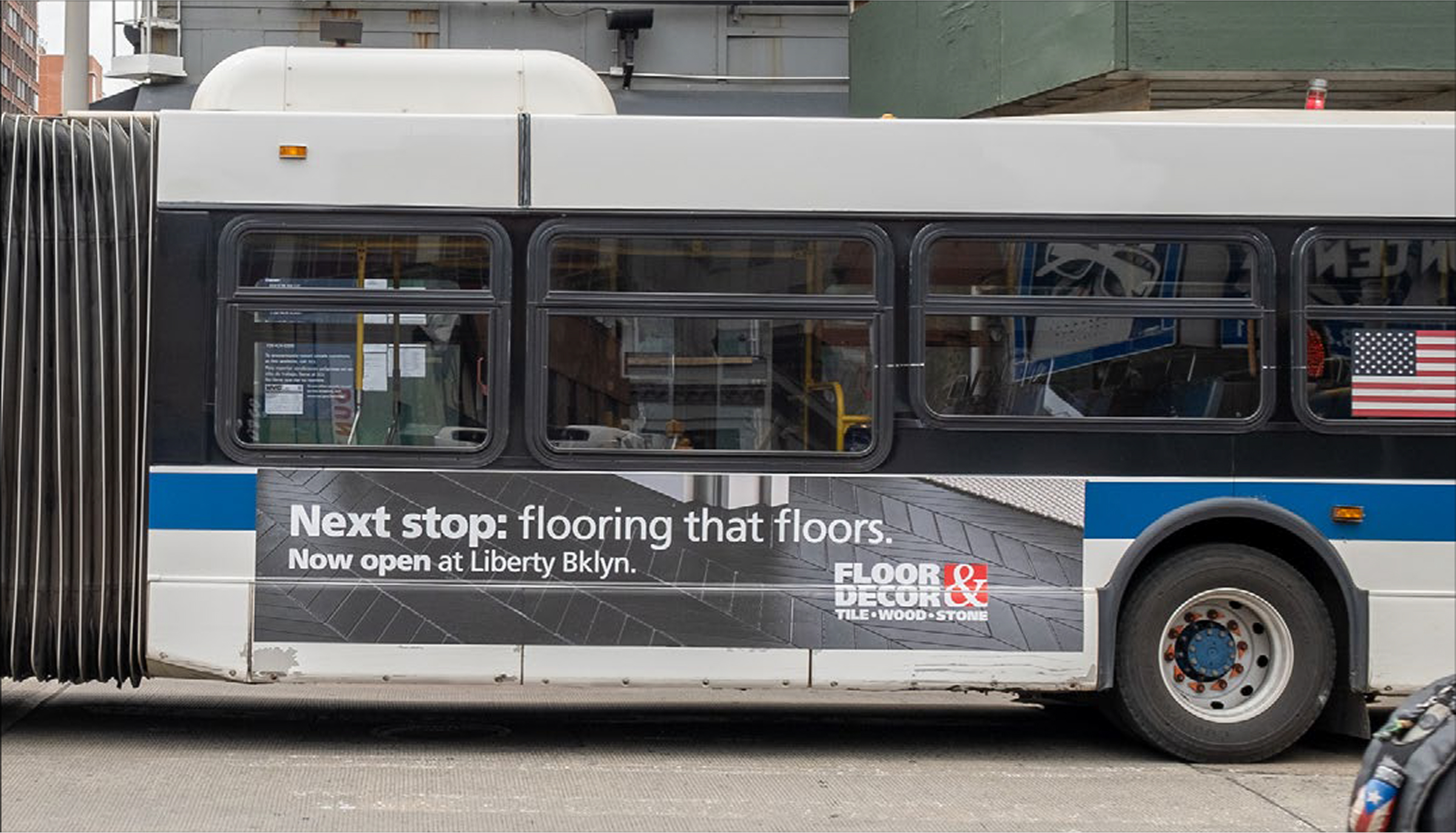 Floor & Decor Bus Wrap